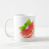 Grapefruitscheibe Kaffeetasse (Links)