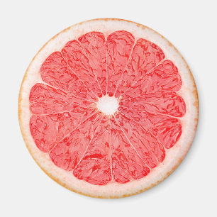 Grapefruitscheibe Magnet