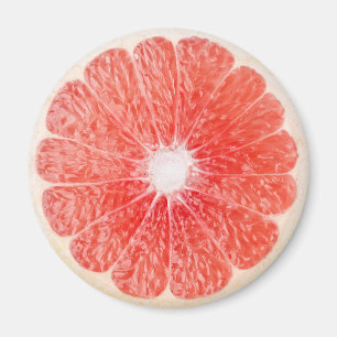 Grapefruitscheibe Magnet