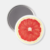 Grapefruitscheibe Magnet (Vorderseite/Rückseite)
