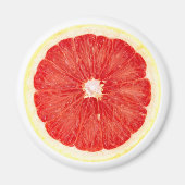 Grapefruitscheibe Magnet (Vorne)
