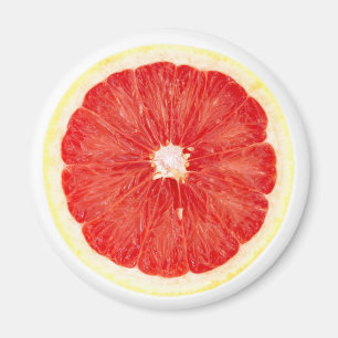 Grapefruitscheibe Magnet
