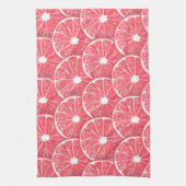 Grapefruitscheiben Geschirrtuch (Vertikal)