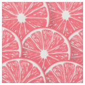 Grapefruitscheiben Stoff (Nahaufnahme)