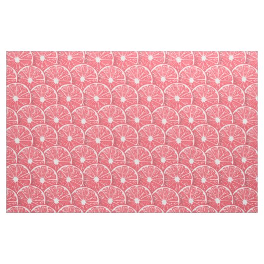 Grapefruitscheiben Stoff (Fat Quarter (45,7 x 55,9 cm))