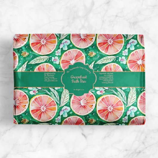 Grapefruitseifenwrap