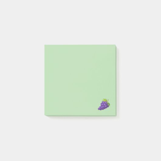 Grapes Post-it Klebezettel (Vorderseite)