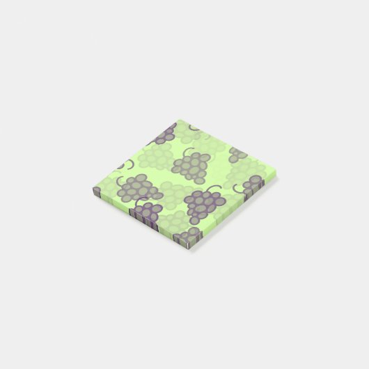 Grapes Post t Notes Post-it Klebezettel (angewinkelt)