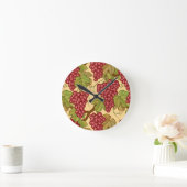 Grapes Runde Wanduhr (Zuhause)