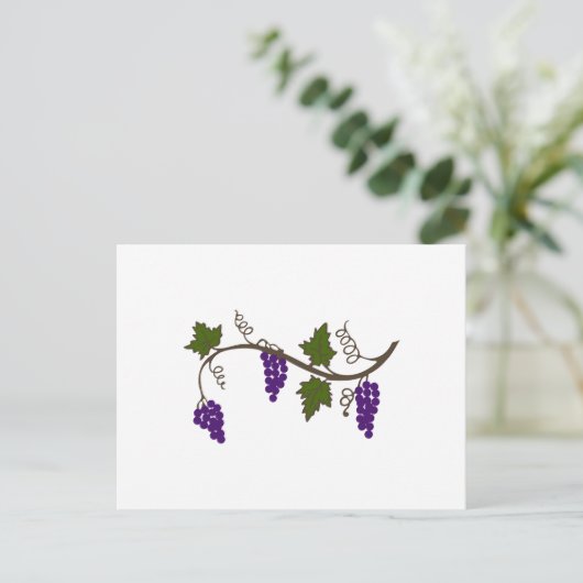 GRAPEVIN POSTKARTE (Stehend Vorderseite)