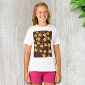 Grapevine Background Girls T - Shirt