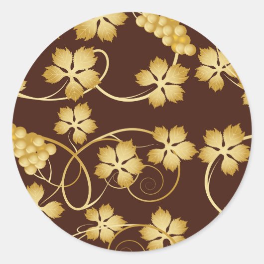 Grapevine Background Stickers (Vorderseite)