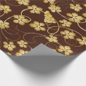 Grapevine Background Wrapping Paper Geschenkpapier (Ecke)