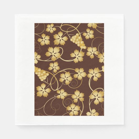 Grapevine Backpaper Napkins Serviette (Vorderseite)