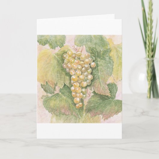 Grapevine Birthday Card Karte (Vorderseite)
