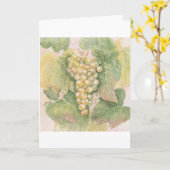 Grapevine Birthday Card Karte (Gelbe Blume)