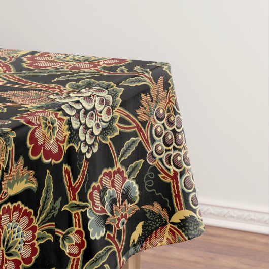 Grapevine & Blume Vintages Viktorianisches Erbmust Tischdecke (Beispiel)