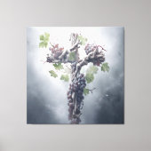 Grapevine Cross Leinwanddruck (Vorderseite)