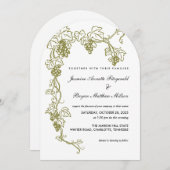 Grapevine | Italien Einladung (Vorne/Hinten)