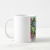 Grapevine Moth 070824AREF124 - Watercolor Kaffeetasse (Links)