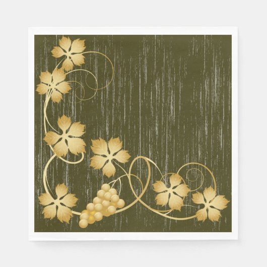 Grapevine Paper Napkins Serviette (Vorderseite)
