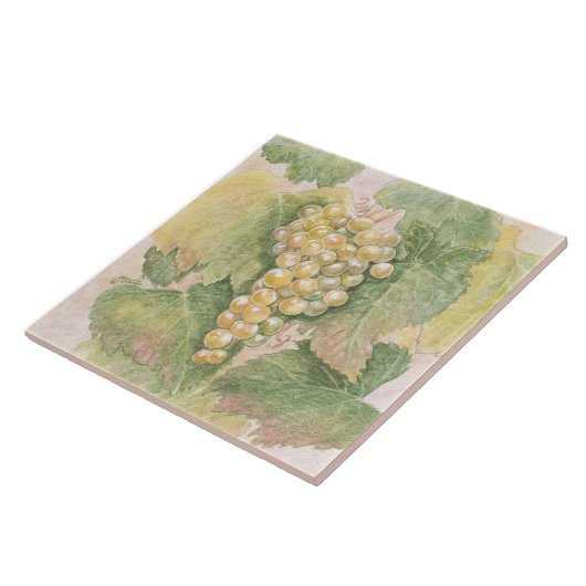 Grapevine Sandstone Trivet Fliese (Seite)