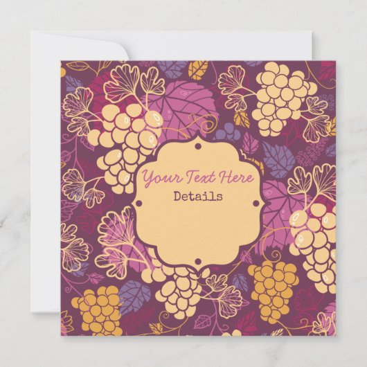 Grapevine Save The Date (Vorderseite)