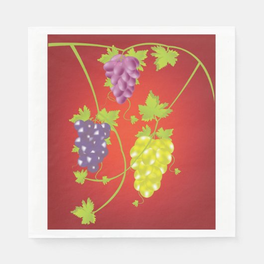 Grapevine Serviette (Vorderseite)