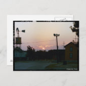 Grapevine Sunrise Postcard Postkarte (Vorne/Hinten)