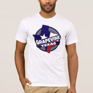 Grapevine Texas Fahne Burghemd T-Shirt