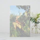 Grapevine, Toskana, Italien Briefpapier (Stehend Vorderseite)