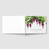 Grapevine Vineyard Wedding Guest Book Keepsake Gästebuch (Voll)