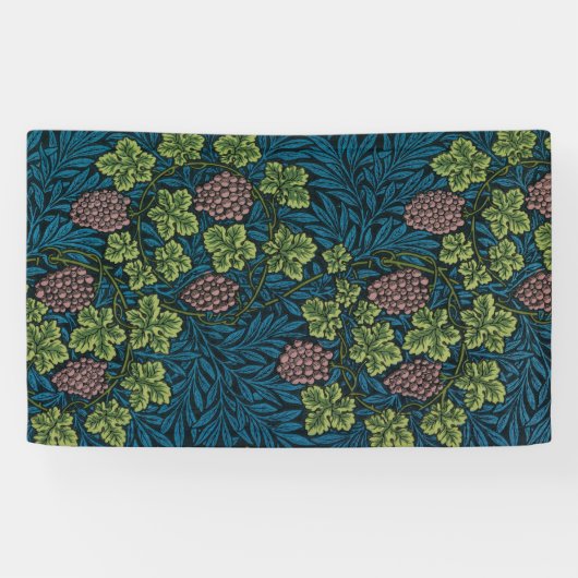 Grapevine (von William Morris) Banner (Horizontal)