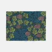 Grapevine (von William Morris) Fleecedecke (Vorderseite (Horizontal))