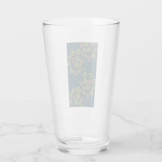 Grapevine (von William Morris) Glas (Rückseite)