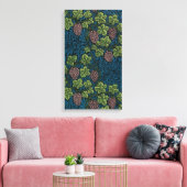 Grapevine (von William Morris) Leinwanddruck (Insitu (Wohnzimmer))