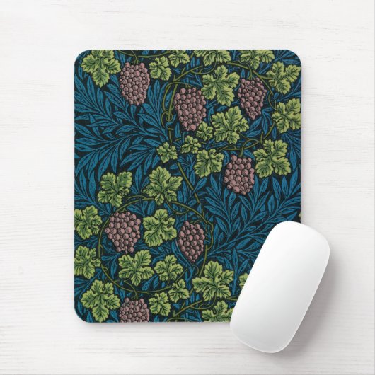 Grapevine (von William Morris) Mousepad (Mit Mouse)