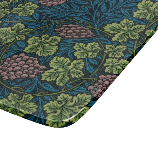 Grapevine (von William Morris) Schneidebrett (Ecke)