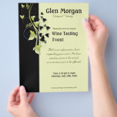 Grapevine Weinverkostung Flyer (Hand)
