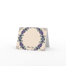 Grapevine Wreath Wedding Thank You