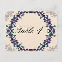 Grapevine Wreath Wedding Tischnummer