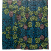  Grapevines with clusters of pink grapes  Duschvorhang (Vorderseite)