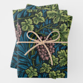  Grapevines with clusters of pink grapes  Geschenkpapier Set (Beispiel)