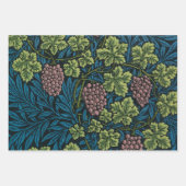  Grapevines with clusters of pink grapes  Geschenkpapier Set (Vorderseite)