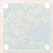  Grapevines with clusters of pink grapes  Glasuntersetzer (Rückseite)