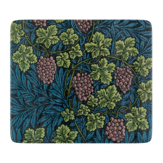  Grapevines with clusters of pink grapes  Schneidebrett (Vorderseite)