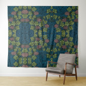  Grapevines with clusters of pink grapes  Wandteppich (Beispiel (Horizontal))