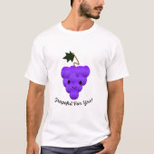 Grapezial für Sie Trauben T-Shirt (Vorderseite)