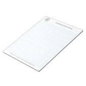 Graph Pad Calcpad Engineering Logo Notizblock (angewinkelt)