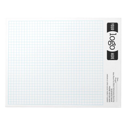 Graph Pad Calcpad Engineering Logo Notizblock (Vorderseite)